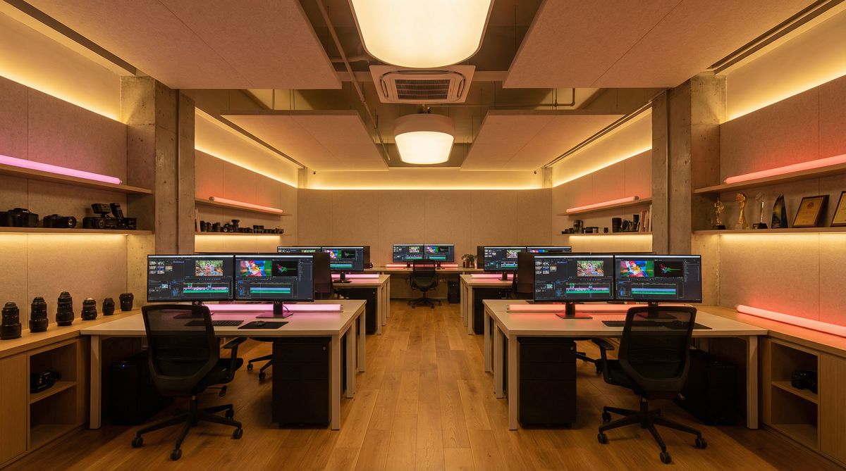 糖心vlog办公环境